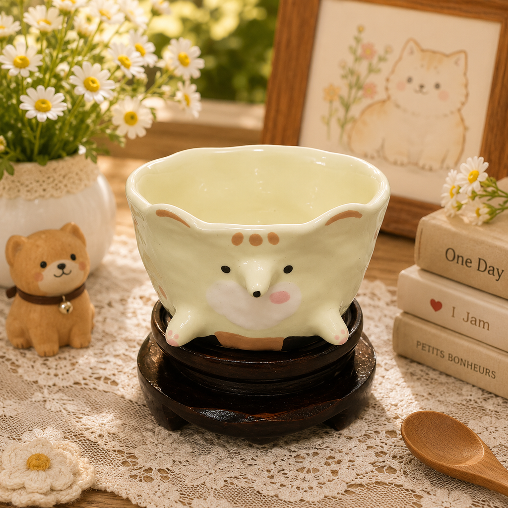Mint Forest Baby Bear Hug Mug