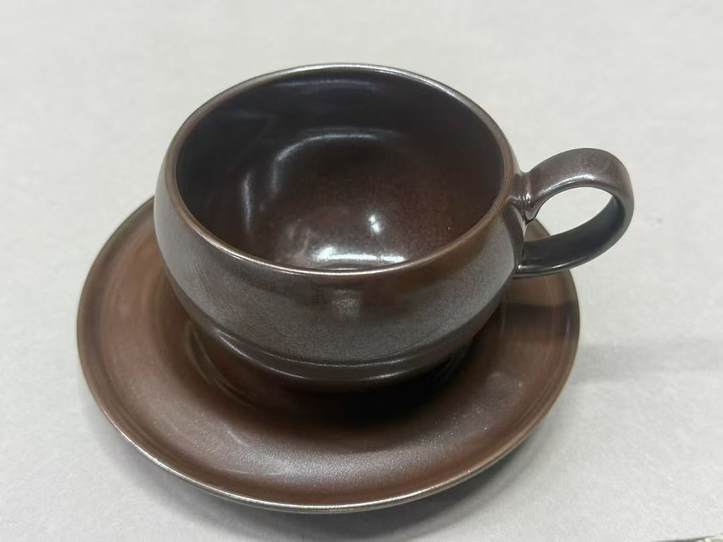 Mocha Twilight Handmade Jingdezhen Porcelain Mug Set
