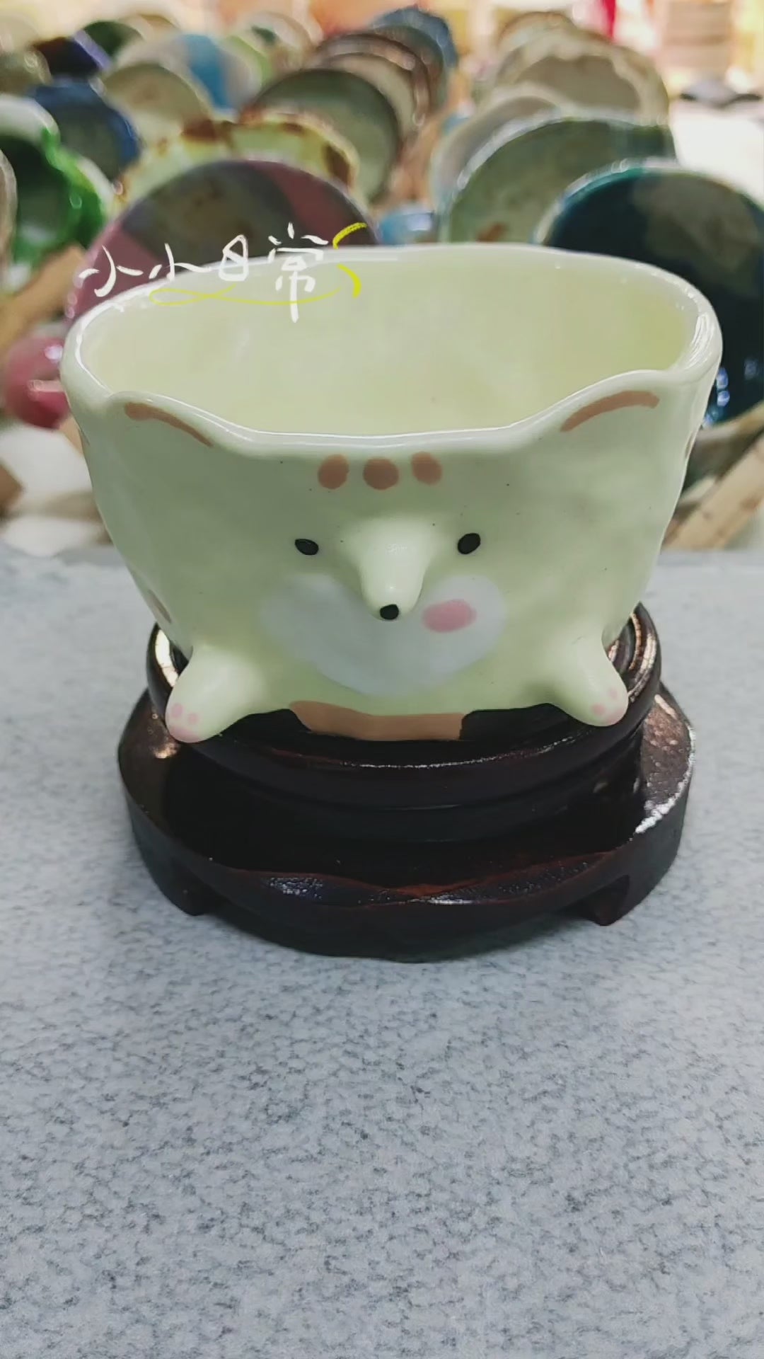 Mint Forest Baby Bear Hug Mug